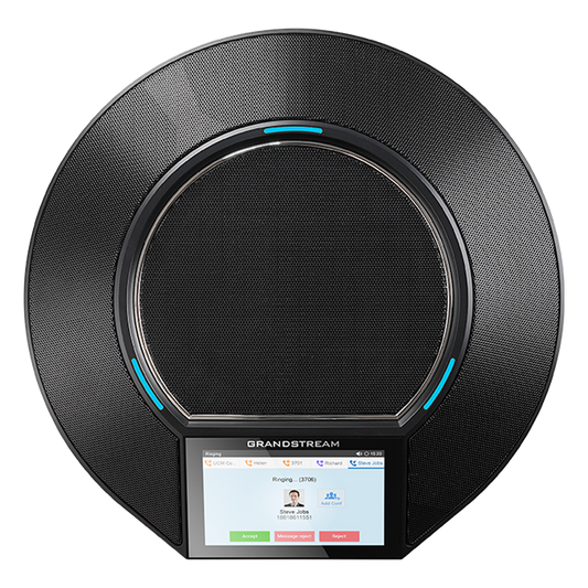 Grandstream GAC2500 | Audio Conference IP Phone |  6 SIP Accounts, 7‑Way Conferencing, 4.3″ Touchscreen, Wi‑Fi, PoE