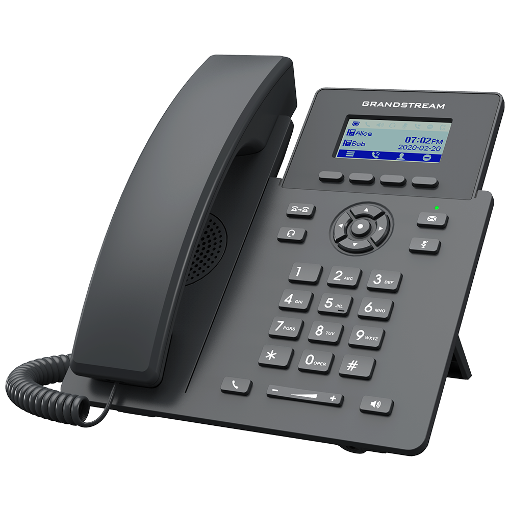 Grandstream GRP2601P(2-line essential IP phone designed for mass deployment and easy management)