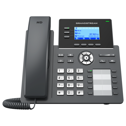 Grandstream GRP2604P(a 3-line essential IP phone designed for mass deployment and easy management)