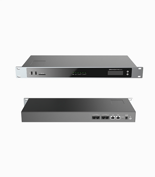 Grandstream GXW4501 | digital VoIP gateway | 1× E1/T1/J1 Span, 30 Concurrent Calls, Dual Gigabit NAT Router, TLS/SRTP Security, T.38 Fax