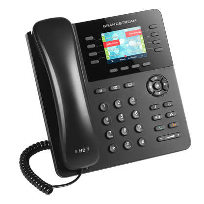 Grandstream GXP2135 | High-end IP Phone | 4 SIP Accounts, 8 Lines, 32 BLF Keys, HD Audio, Dual Gigabit, PoE