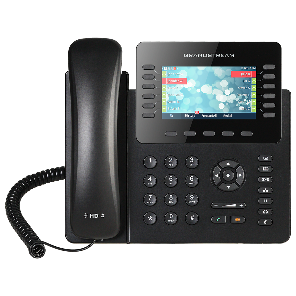 Grandstream GXP2170|"Powerful IP Phone with 12 Lines, Color Display & Bluetooth — Built for High-Call Environments|