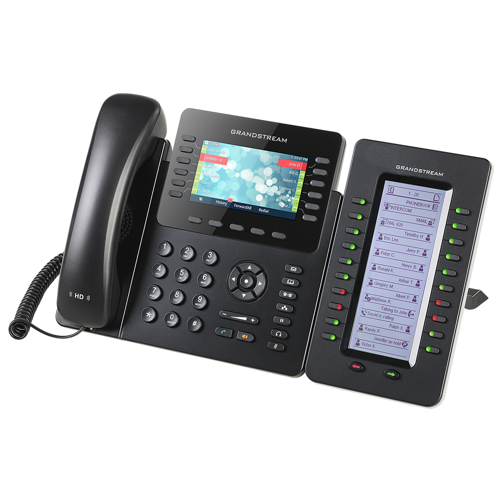 Grandstream GXP2170|"Powerful IP Phone with 12 Lines, Color Display & Bluetooth — Built for High-Call Environments|