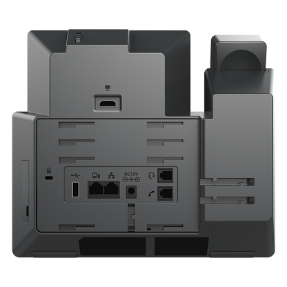 Grandstream GXV3350 | High-Performance IP video phone | 16 SIP Accounts, 16 Lines, 5″ Touchscreen, 1 MP Camera, Wi‑Fi, Bluetooth, Dual‑Gigabit + PoE