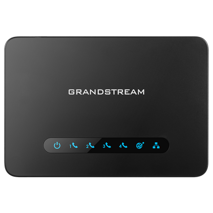 Grandstream HT814 | FXO VoIP Gateway | 4 FXS Ports, 2 Gigabit LAN, NAT Router, HD Audio, T.38 Fax, TLS/SRTP Security