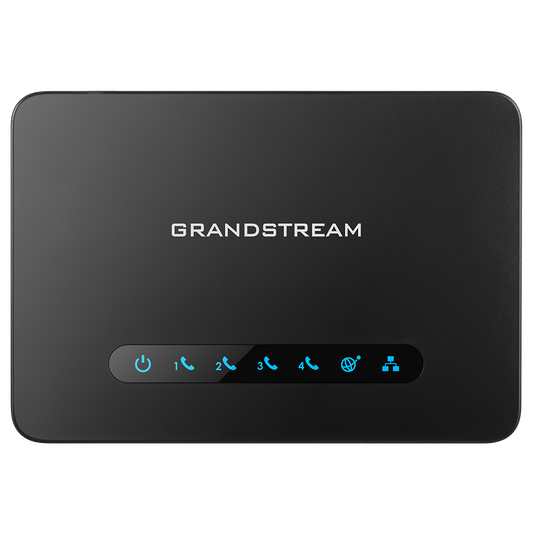 Grandstream HT814 | FXO VoIP Gateway | 4 FXS Ports, 2 Gigabit LAN, NAT Router, HD Audio, T.38 Fax, TLS/SRTP Security